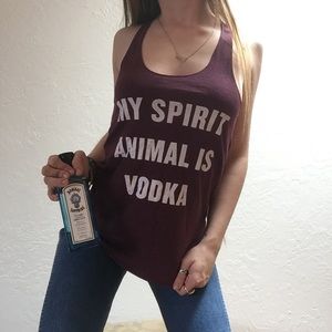 AMERICAN APPAREL SPIRIT ANIMAL TANK🍸